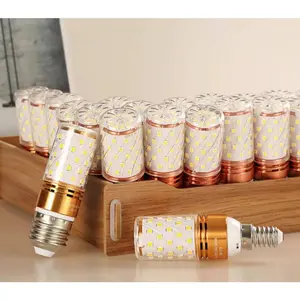 Lampu Candle LED E27 Dan E14 3Warna 12W/Putih+WW+K dan K+B+Pink Kuning Bohlam