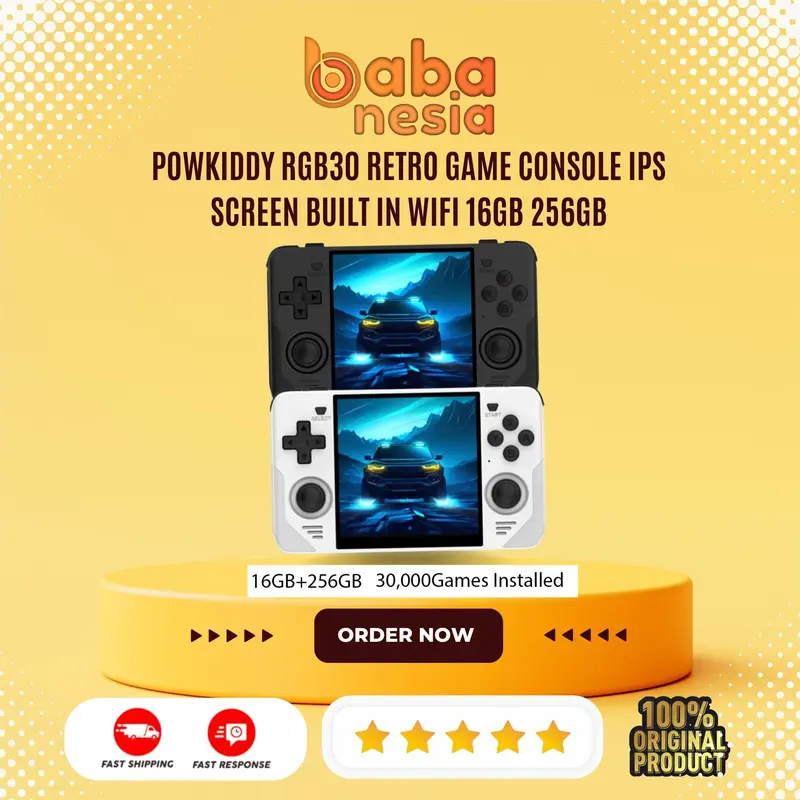 POWKIDDY RGB30 Retro Game Console IPS SCreen Built in WiFi 16GB - Shop ...