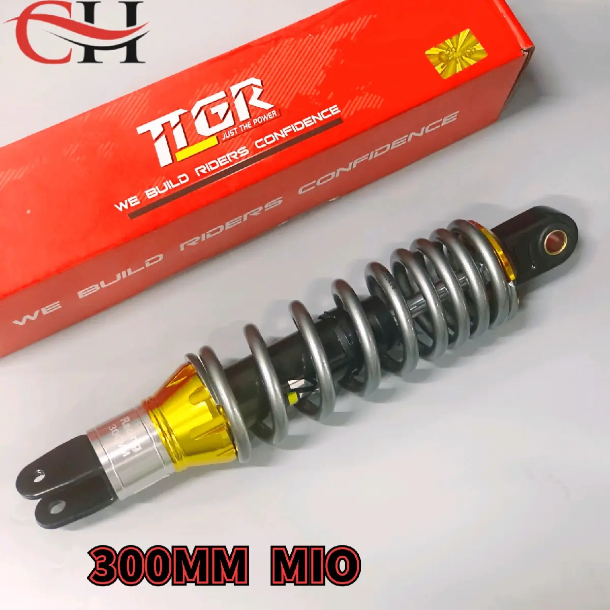 TTGR Motorcycle Rear Shock 300MM Mio sporty Beat Mio i125 Skydrive Click125/150 Soul i115 Mio GEAR GRAVIS
