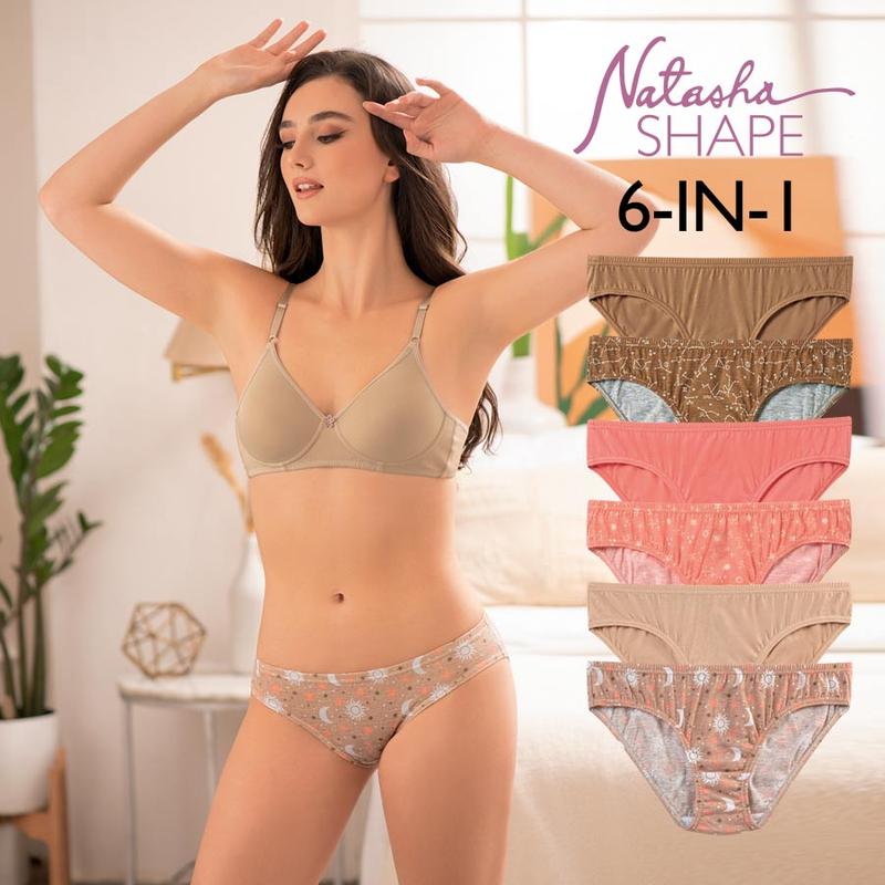 Product Introduction of NATASHA PANTY DELUCE | CLLIANA | AGUILERA | ARITHA | FRENCHIE | ELFRIDA | CHARITO | AMARETA LADIES' 7 & 6-IN-1 HIGH QUALITY BIKINI PANTY 100% ORIGINAL 33