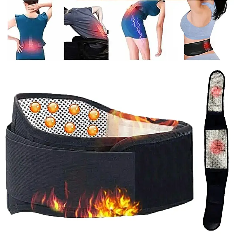20 Magnets Adjustable Self-heating Magnetic Therapy Back And Waist Support Belt, Waist Massage Belt Sports Support Belt Comfort
