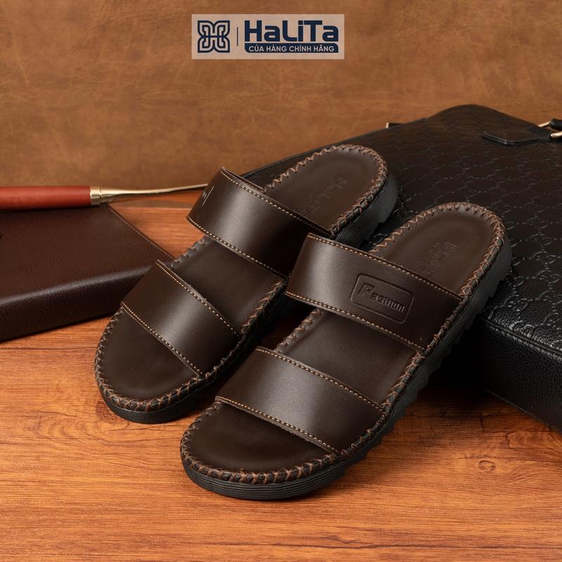 Product Introduction of [HALITA] DéP Doc Tờ Hai Quai Quốc Dân, Da Bò Thái Lan, Khâu Chỉ Toàn Bộ , Đế Bằng Cao Su Êm Chân. 7