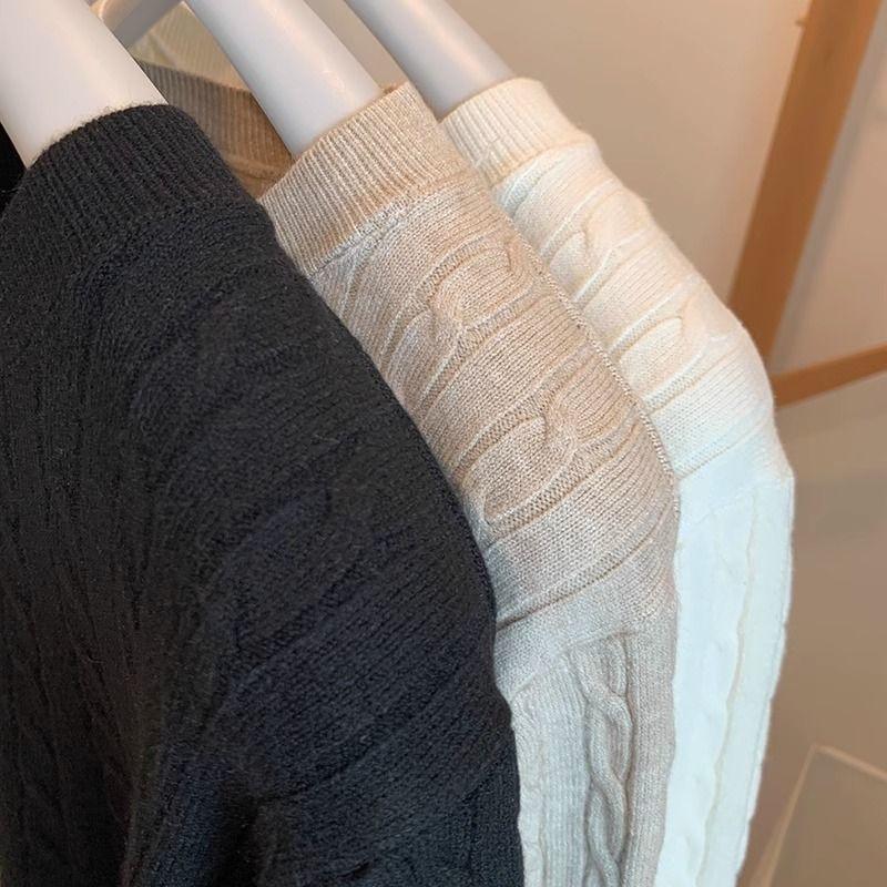 Product Introduction of Sweater Women's All-Match Loose Outer Wear Sweater Top 17