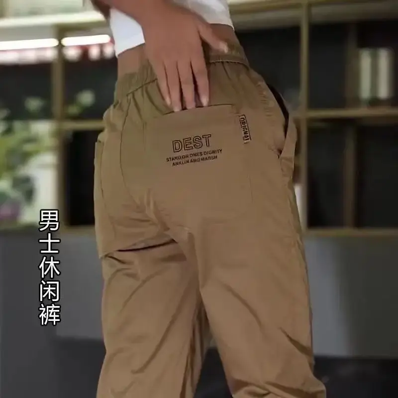 Quần Jogger Nam, Thương Hiệu Thời Trang Thường Ngày Xu Hướng Phong Cách Hàn Quốc, Dễ Phối Đồ Thích Hợp Cho Quần Áo Bảo Hộ Lao Động Và Trang Phục Mùa Hè, Đồ Quần Áo Thể Thao, Bộ Sưu Tập Mới Năm 2025 3