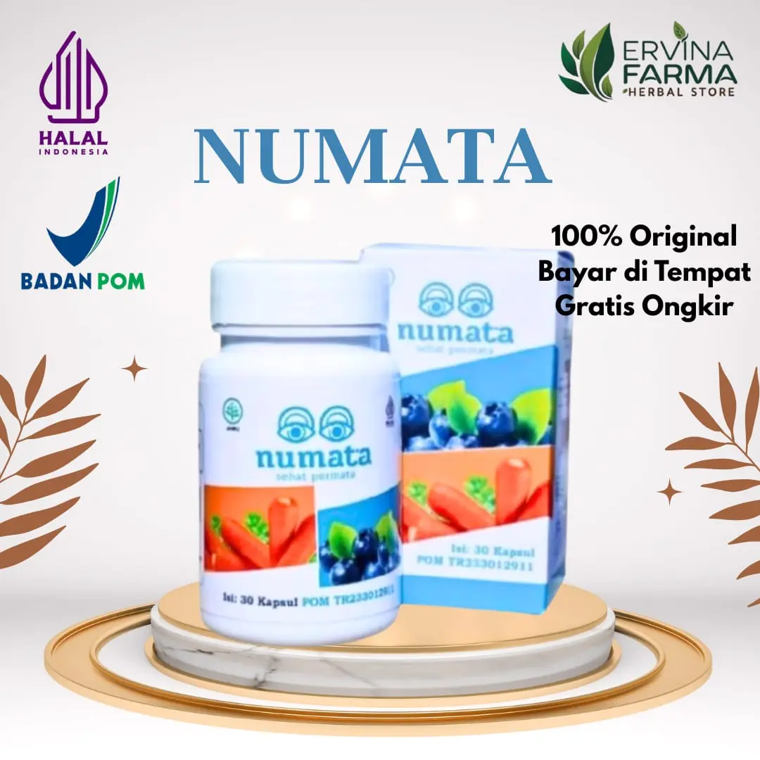 Numata Herbal Alami Obat Mata Asli Obat Katarak Original