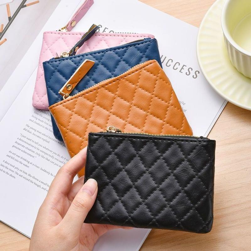 Product Introduction of New PU Leather Mini Coin Purse Soft Waterproof Short Wallet Card Holder Women Men 9