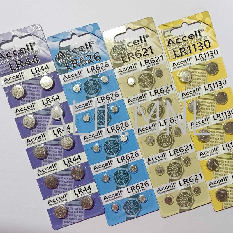 ACELL ORINAL BATTERIES LR44/LR626/LR621/LR1130 ALKALINE BATTERIES ...
