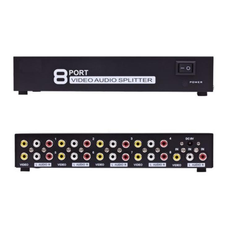 Product Introduction of Bộ chia tín hiệu AV 1 ra 8 MT - Viki 4