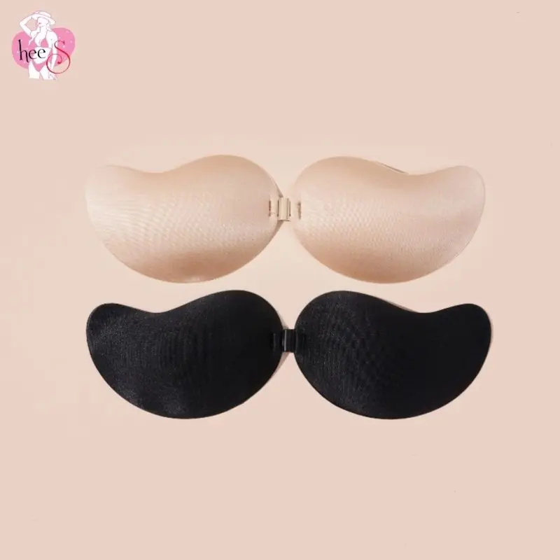 Áo Dán Nâng Ngực Cài Trước Tạo Khe Gợi Cảm HEES - 0011 Bra Nữ Women  Tua Rua Top mieng  dan 4