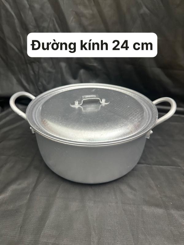SIÊU RẺ-BỘ NỒI 5 MÓN - NHÔM NGUYÊN CHẤT -KHÔNG HAN GỈ 4