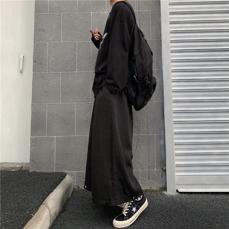 Product Introduction of Quần Màu Tối, Phong Cách Harajuku Nhật Bản, Phong Cách Yamamoto, Đường Phố Cao Cấp, Thương Hiệu Hợp Xu Hướng Cho Nam Và Nữ, Quần Cropped Cho Cặp Đôi, Quần Đùi Bảo Hộ Lao Động, Ống Rộng, Chân Thẳng 11