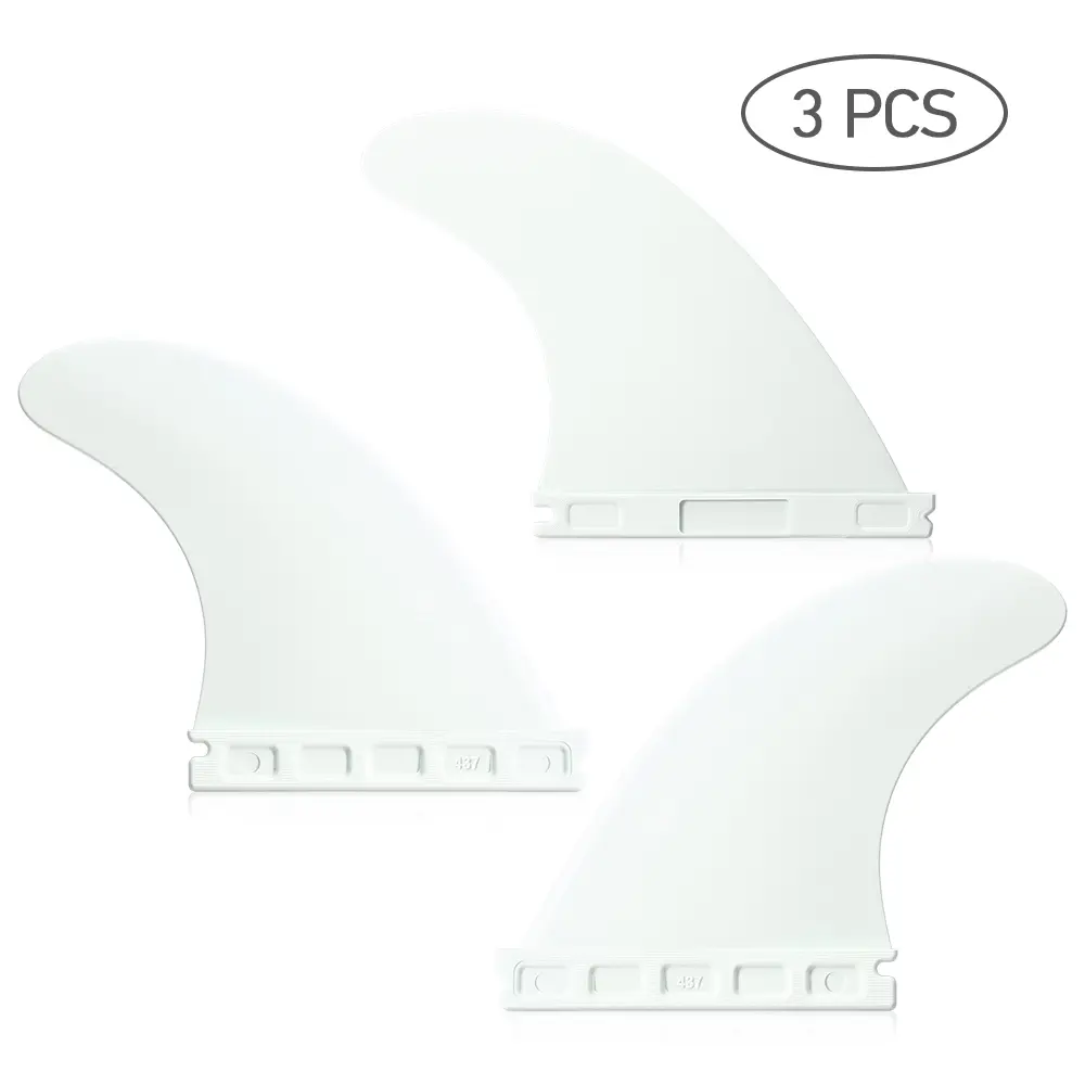 Tri Fin  4.37'' Surfing Tri Fin Set Surfboard Fins Thruster 3 Packs