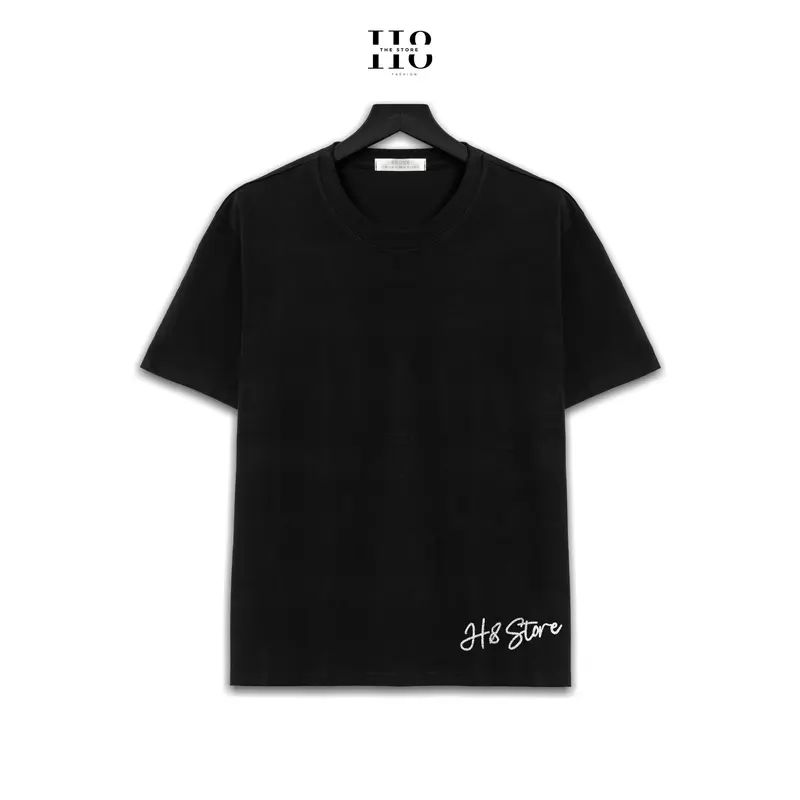 Áo Thun H8.Store - Hình in ánh kim tuyến - Unisex - Cotton 250gsm - Co dãn 2 chiều Cổ Tròn Nam Menswear 3