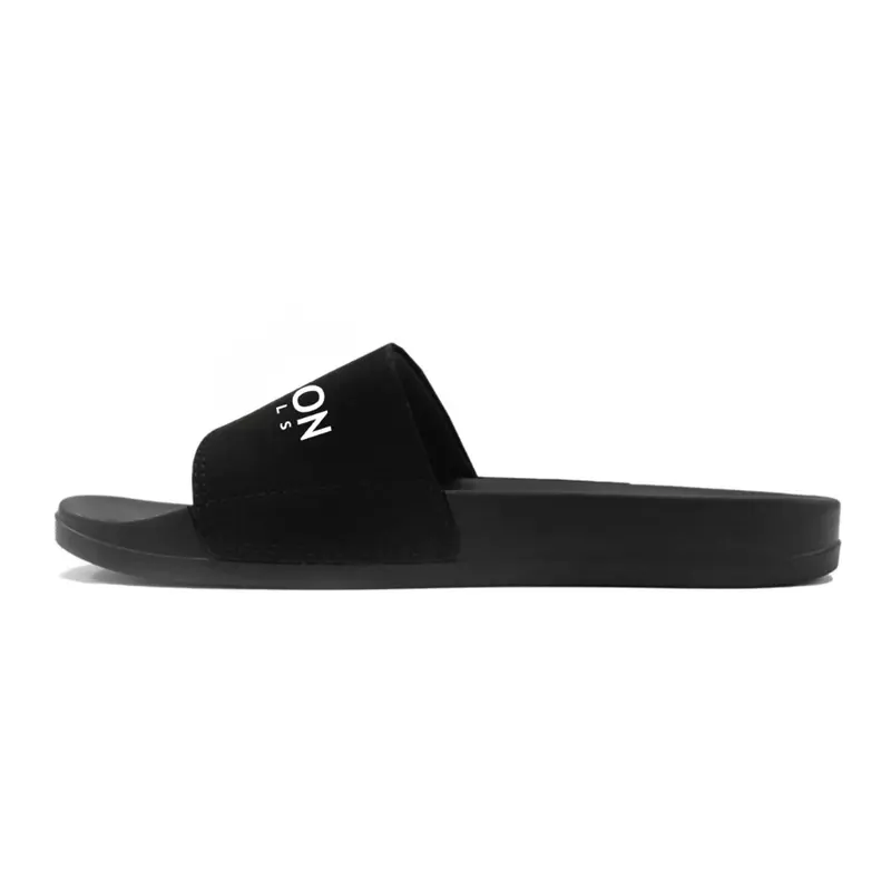 Dép quai nam nữ SOLUTION in chữ nổi bền đẹp, đế cao 2.5cm, quai vải đệm êm, đế chống trơn trượt Luxe T27 4