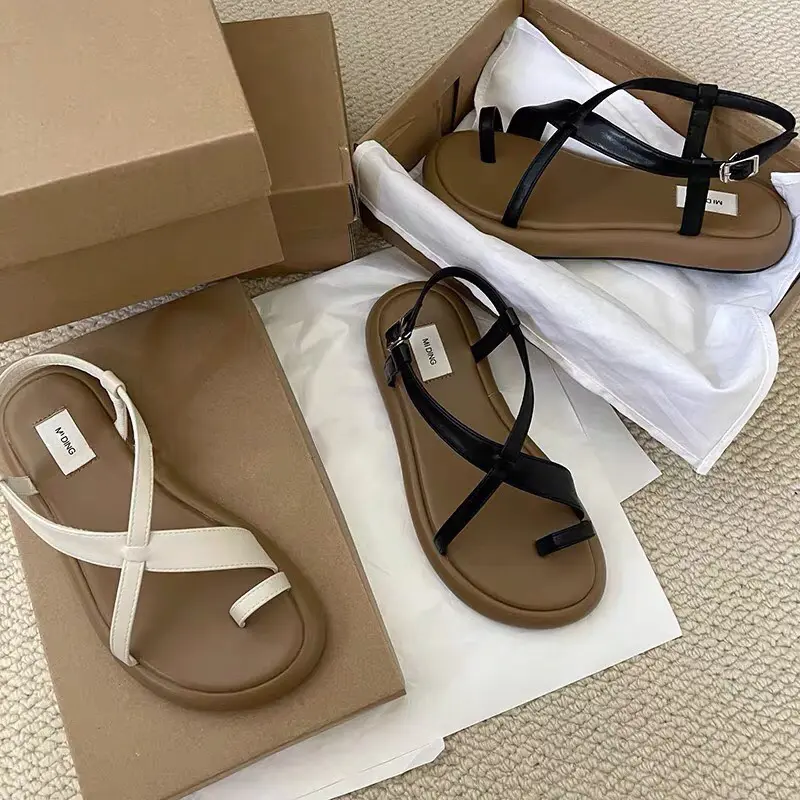 SANDAL XỎ NGÓN QUAI DA MỀM MÃ 2005