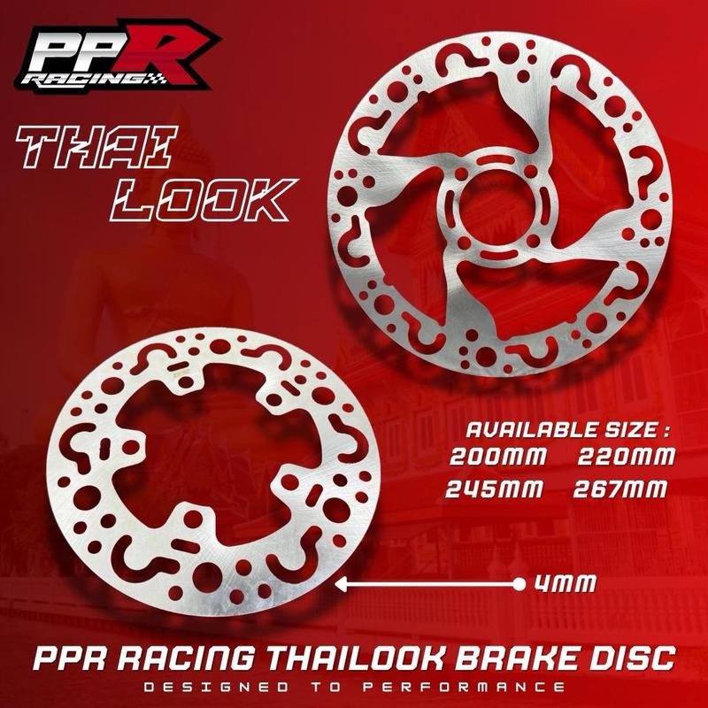 Ppr Box Brake PPR RACING THAILOOK BRAKE DISC 267MM 245MM 220MM 190MM 200MM - TikTok ...