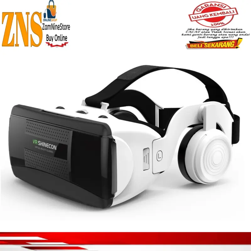 Shinecon VR Box IMAX Giant Screen Virtual Reality Glasses with Headset - G06EB 0