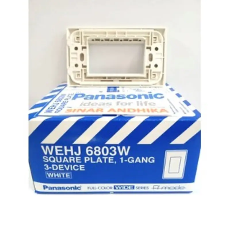 Frame Saklar 1 Gang 3 Device Putih A Mode Panasonic WEHJ 6803W 3