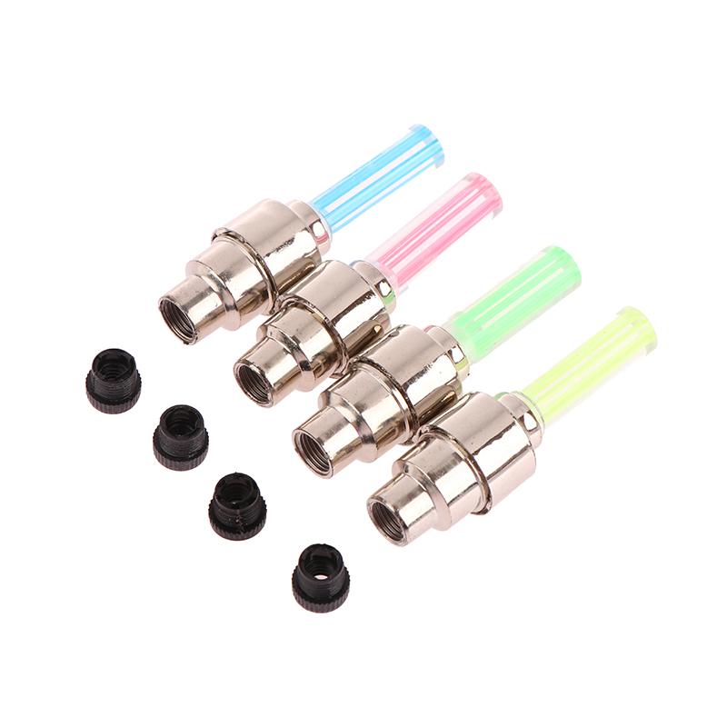 Đèn Nan Hoa Xe Đạp, Màu Neon, Cho Lốp Xe Đạp Đường Trường Và Xe Hơi, Đèn Mũ Van, Phụ Kiện Đạp Xe, Đèn Xe Đạp 8