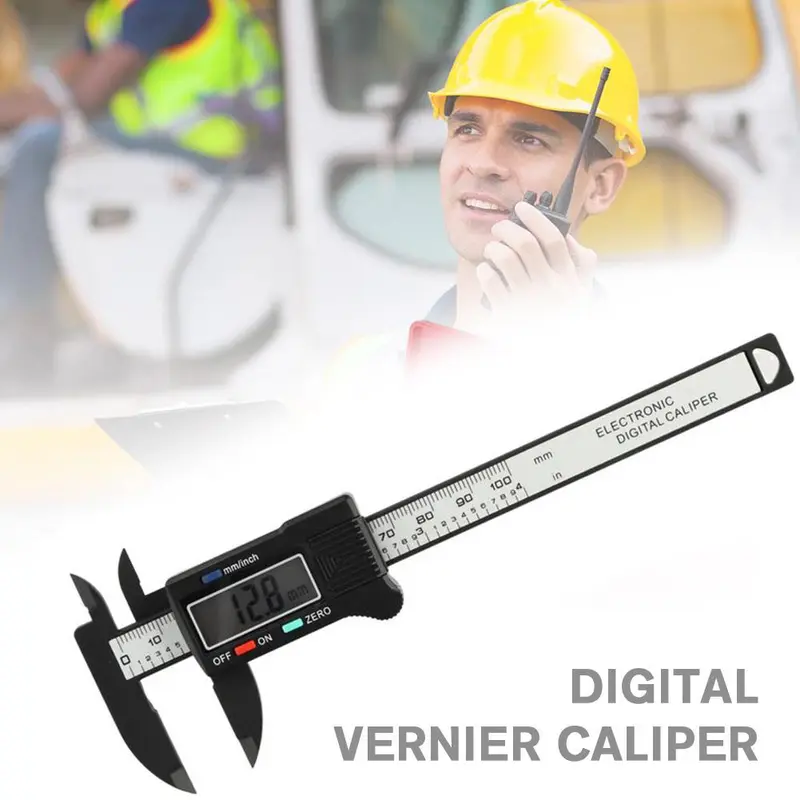Thước kẹp Vernier Màn Hình Điện Tử, Chất Liệu Thép Không Gỉ, Độ Chính Xác Kỹ Thuật Số 100Mm, G5M2 0