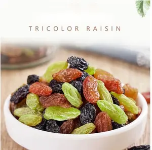 Tricolour Raisins Unsweetened 1kg/1000gr / Kismis Emas, hijau dan Hitam / Kismis 3 warna/camilan food Snacks Toples Green Cemilan Makanan Crispy