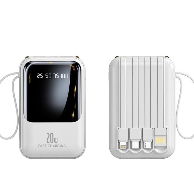 Sạc dự phòng không dây 20000mAh ,di động tích hợp 4 cổng sạc cùng lúc 4 thiết bị sạc nhanh 5
