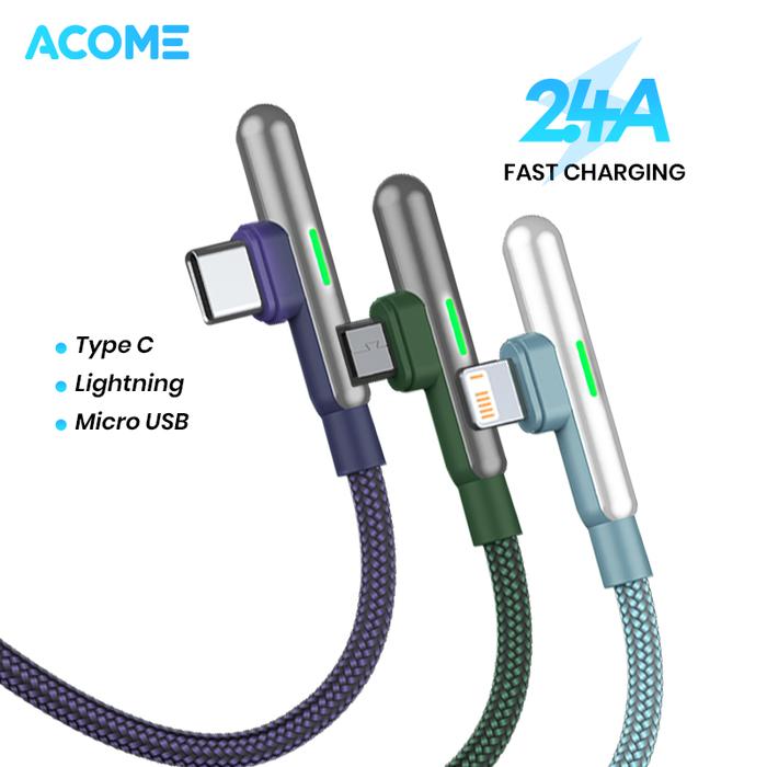 Promo ACOME Gaming Cable Data Fast Charging Kabel Data Seri AW Micro ...