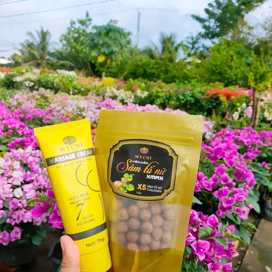 combo 5 hộp kẹo mầm 1 kem sâm tố nữ TV1