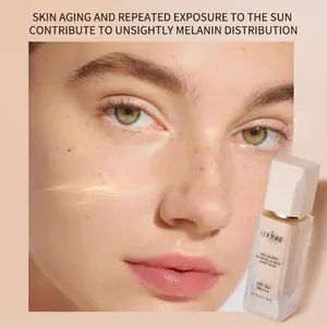 LOUISSE CHOICE DNA Salmon Glowing UV Filter Sheer Glow SPF 50+ PA+++ 30ml Sunscreen Whitening & Repairing BPOM NA18250301096 Paraben Free