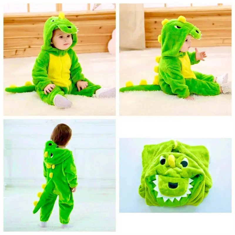 Body Khủng Long cho bé chất lông mềm mịn ấm áp cho bé từ 4-15kg 2