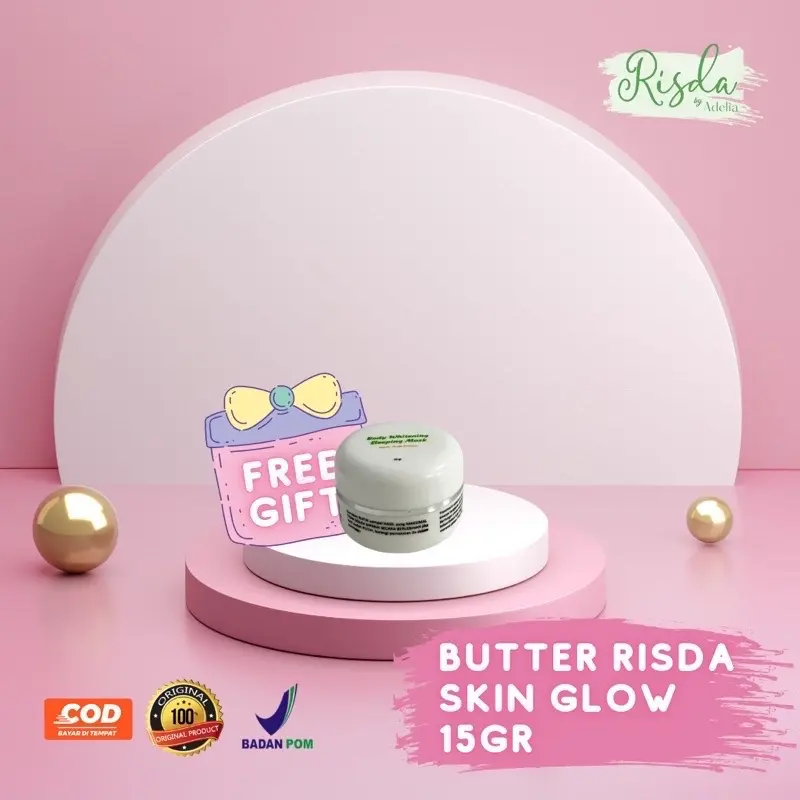 BUTTER RSD 15gr / Body Whitening Sleeping Mask (Free Gift)