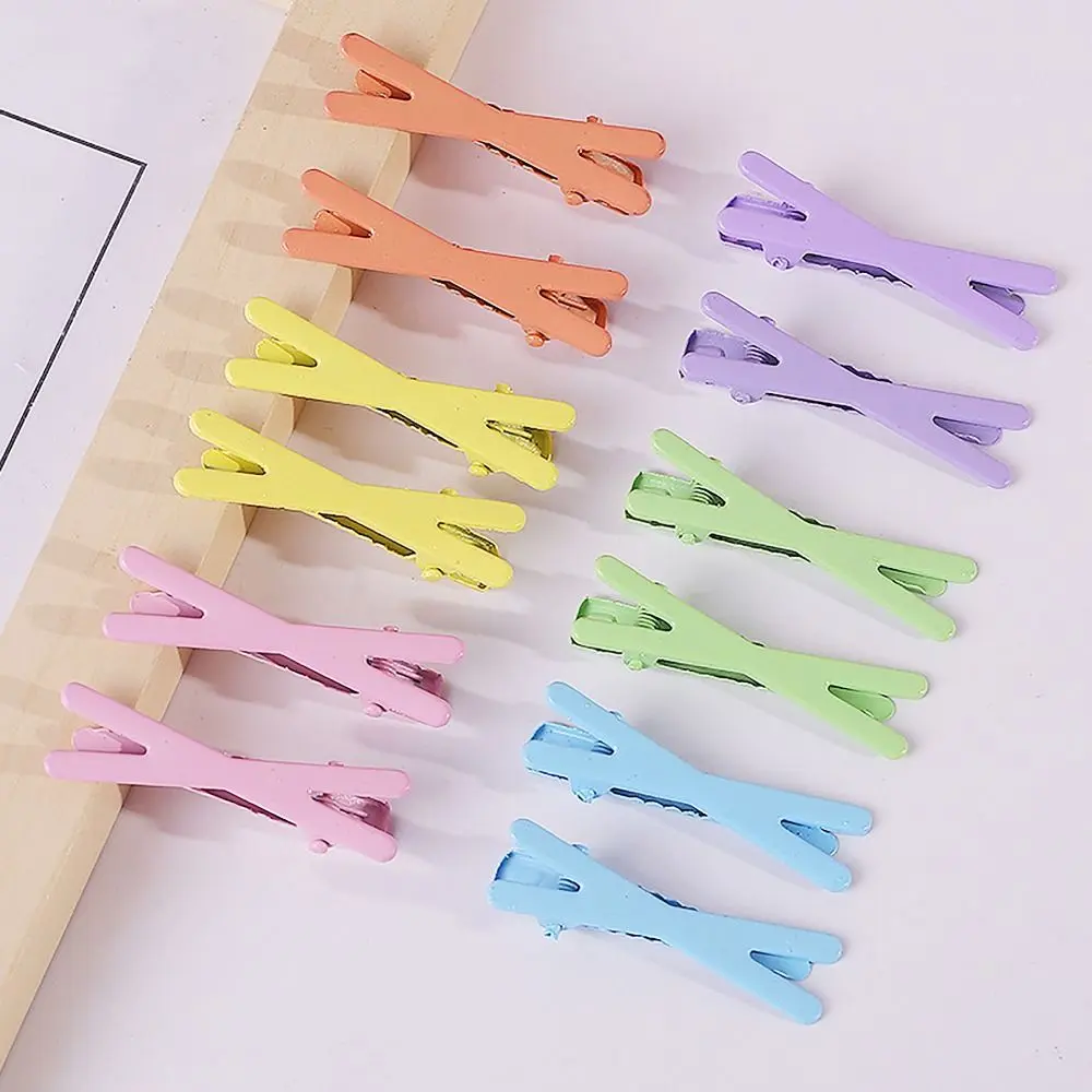 volra Cute Hair Ornament Hair Clips INS Style Headwear Duck Beak Clip Candy Color Bang Clip Girls