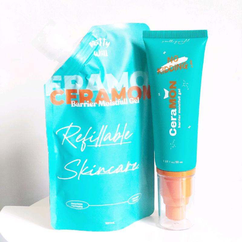 READY! CERAMON PRETTYWELL 50ML MOISTURIZER PRETTYWELL CERAMON FULL SIZE PELEMBAB WAJAH MURAH REFILL 100ML MOISTURIZER CERAMON 0