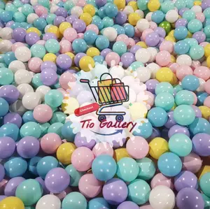 Mandi Bola Anak Balita Warna Pastel ber SNI isi 100 pcs BPA Free
