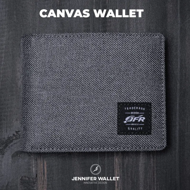 JFR Dompet Pria Bahan Kanvas JP10 7