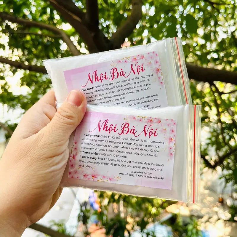 Combo bột nhội kèm xilanh 10ml hỗ trợ vi.êm ph.ụ kh.oa 2