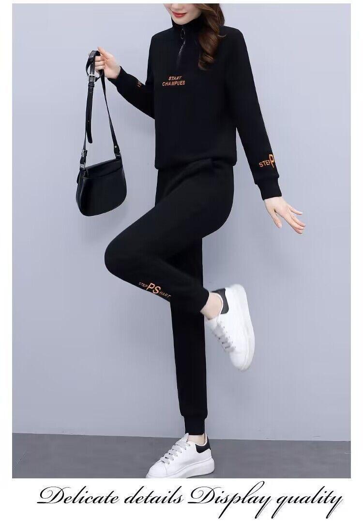 Product Introduction of Bộ Đồ Thể Thao Bộ Hai Món Áo Len Thời Trang Đi Chơi Đầu Xuân Thanh Lịch Trông Trẻ Trung Phong Cách Phương Tây Mới Mùa Xuân Và Mùa Thu 2023 Cho Nữ 7