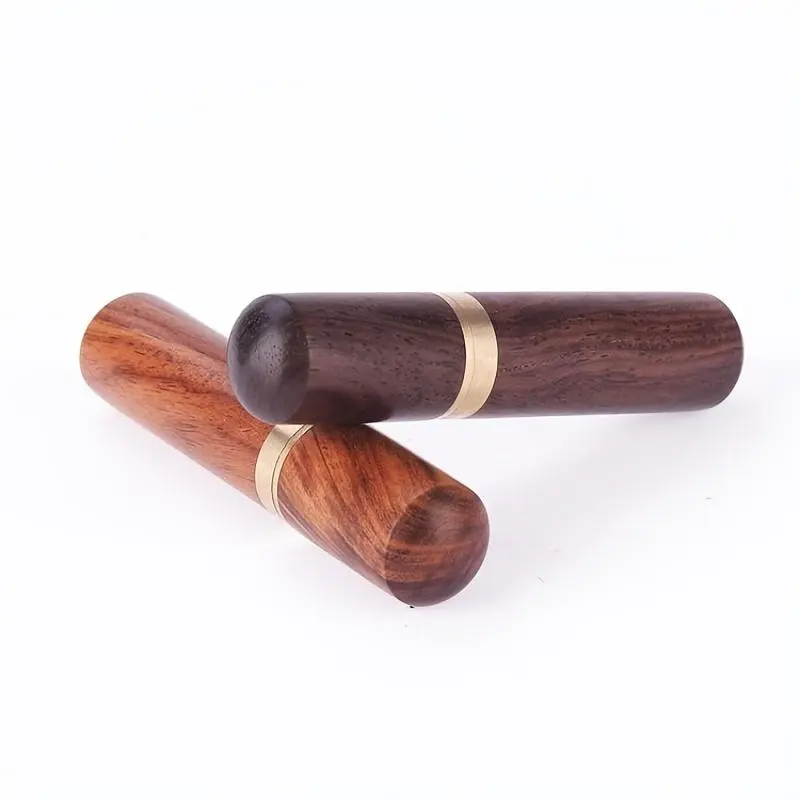 Wooden Toothpick Holder, 1 Count Portable Mini Toothpick Case, Toothpick Storage Box without Toothpicks, Toothpick Holder for Kitchen and Restaurant, Ideal Gift 4