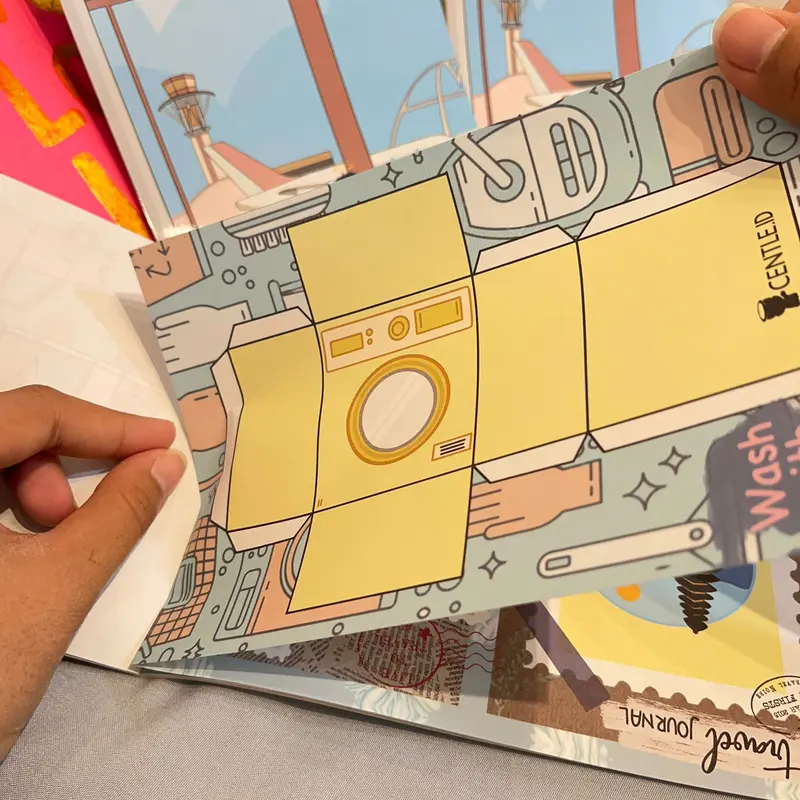 Buku Papercraft Bergambar Centle Part II Buku Origami Lipat Cod 1