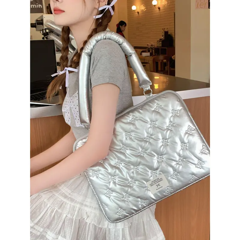 Korean Bow Laptop Ipad Bag | Tas laptop ipad Pita Korea 6