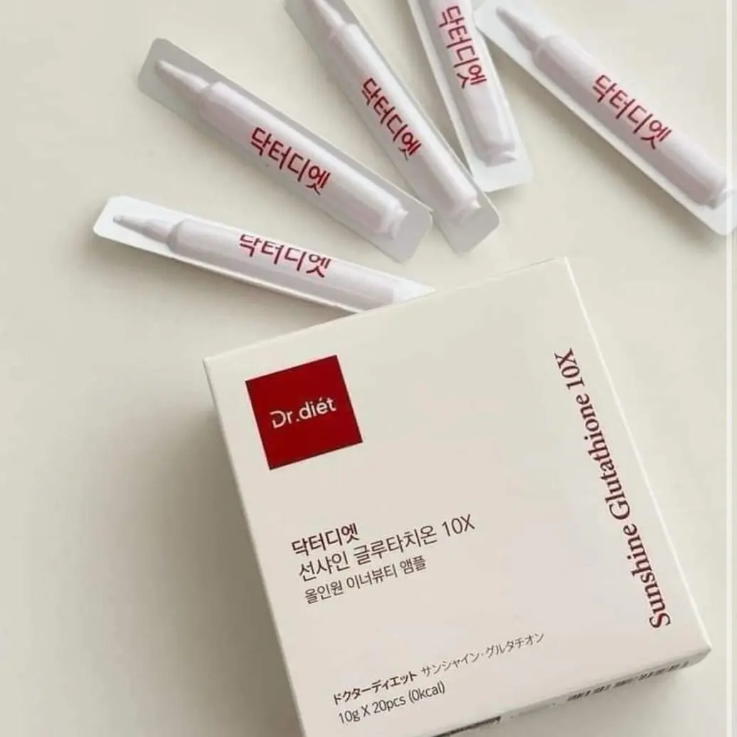 sunshine glutathione 10x cách sử dụng Dr.diét _ Uống trắng Sunshine Glutathione 10X