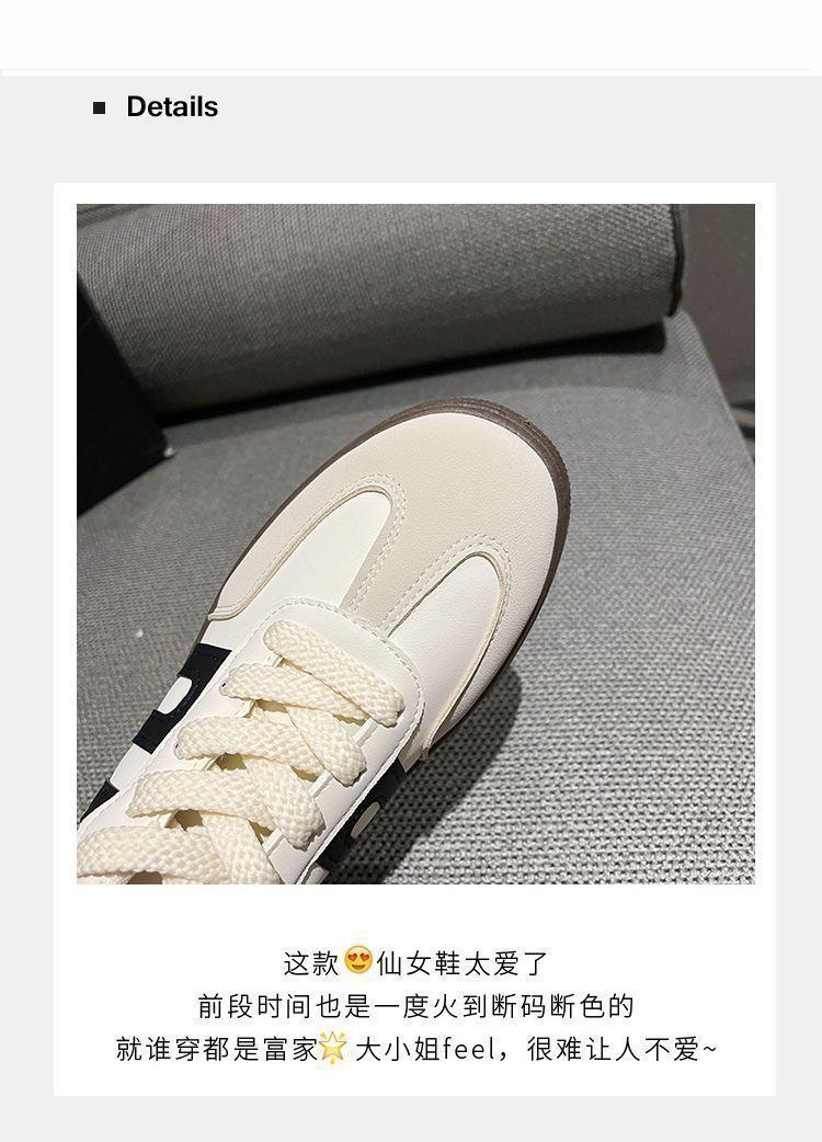 Product Introduction of Spring and Autumn Popular Sports Board Shoes Fashionable All-Matching Retro White Shoes German Training Shoes Casual Cortez Women's Shoes 20
