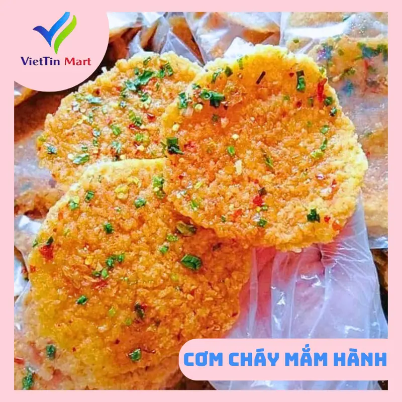 Cơm cháy mắm hành siêu ngon cay nhẹ_1KG VietTin Mart 2