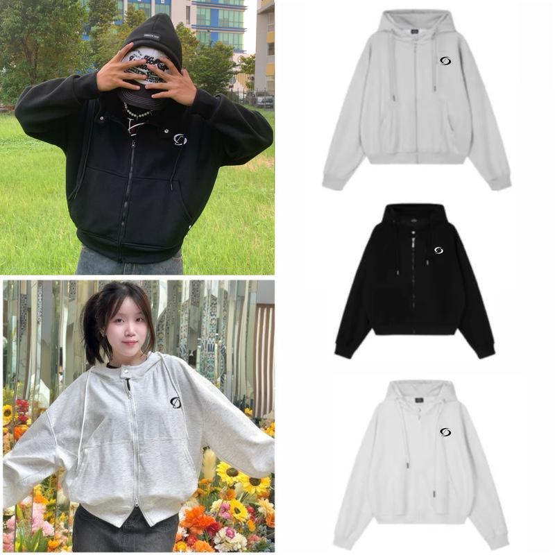 (DEAL MỞ BÁN)-Hoodie Boxy - Áo Khoác Boxy In Phồng Nổi Thêu Logo Thecinddy Nam Nữ HBC008 1