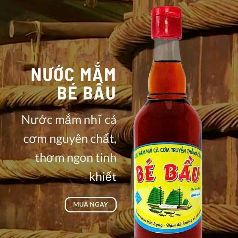 Nước Mắm Bé Bầu loại đặc biệt(1 thùng) Nước Sốt Gia Vị