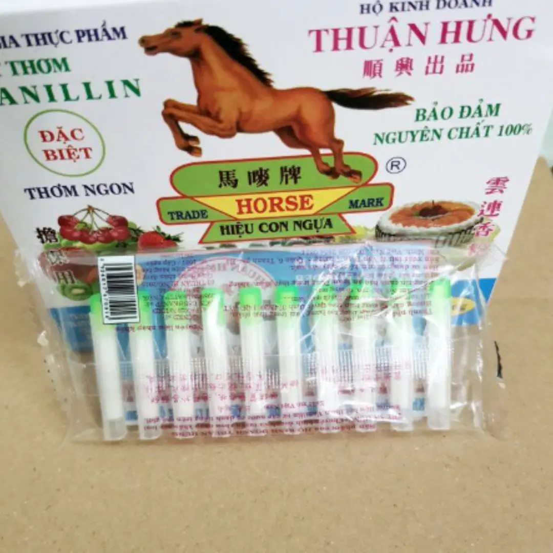 Bột Hương Vani Thuận Hưng 100 Ống – Hương Thơm Tự Nhiên Cho Món Ăn Thêm Đặc Biệt