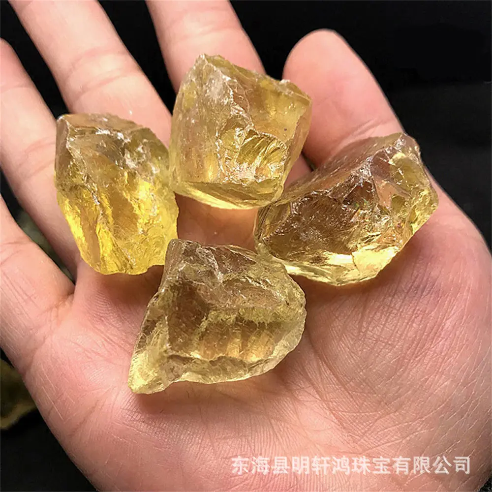 2025 Brazil Transparent Yellow Crystal Rough Stone Pink Quartz Rough Stone Rose Quartz Crushed Stone Yellow Purple Pink White Crystal Diffuser Stone Raw Material Ore Hot Sale