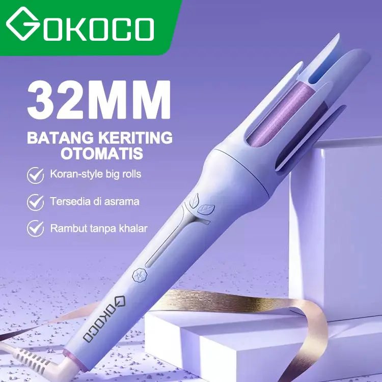 【GOKOCO】 - Catokan Keriting Keramik Otomatis Koran-style Big-Rolls Hair Curly 0