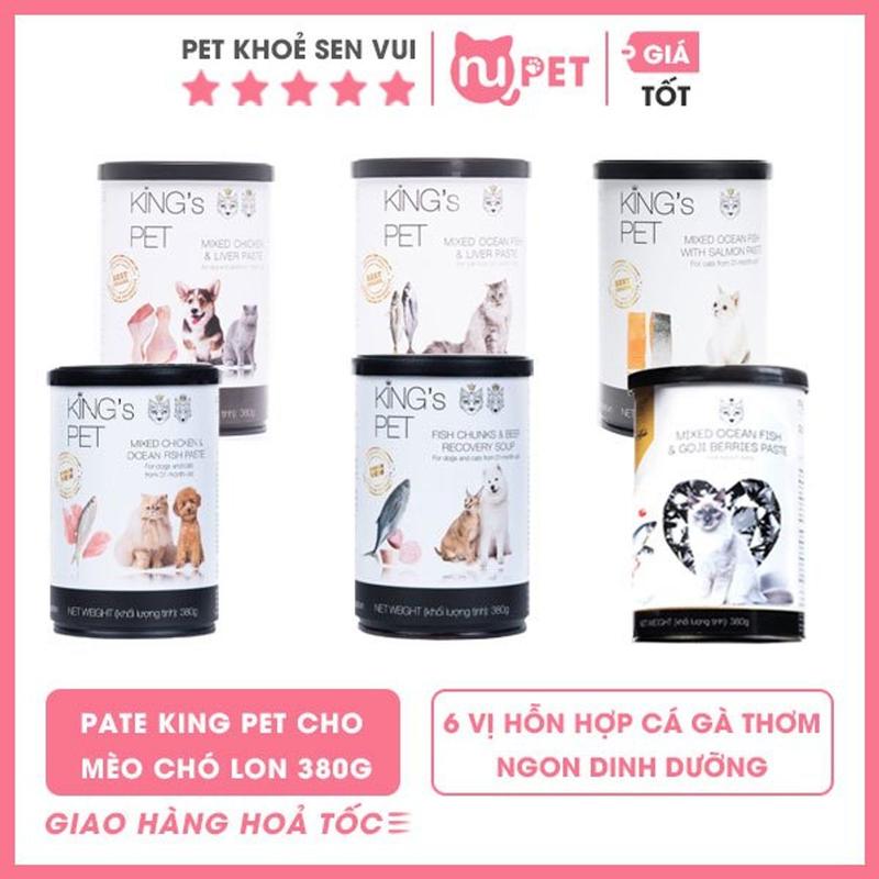 Pate cho mèo KING’s PET - pate cho chó King Pet 380g