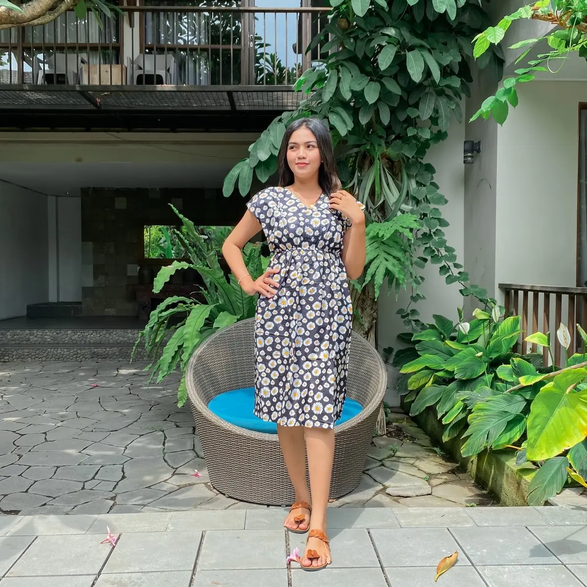 Daster bali calista black